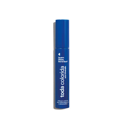 Máscara pour cils et sourcils bleu amusant tout coloré, 10 g