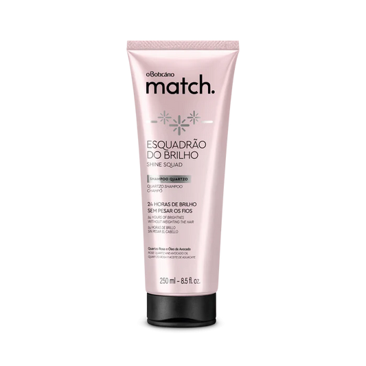 MATCH | Brillance SHAMPOOING MATCH EQUADRÃO DO BRILHO, 250ML.