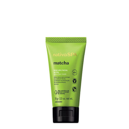 Nativa Spa Masque facial détox Matcha, 70 g