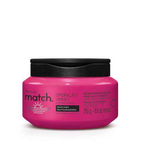 MATCH OPERATION VERÃO ⛱️ HAIR MASK 250G