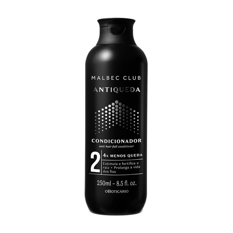 Malbec Club Anti-Cabelo Condicionador 250ml