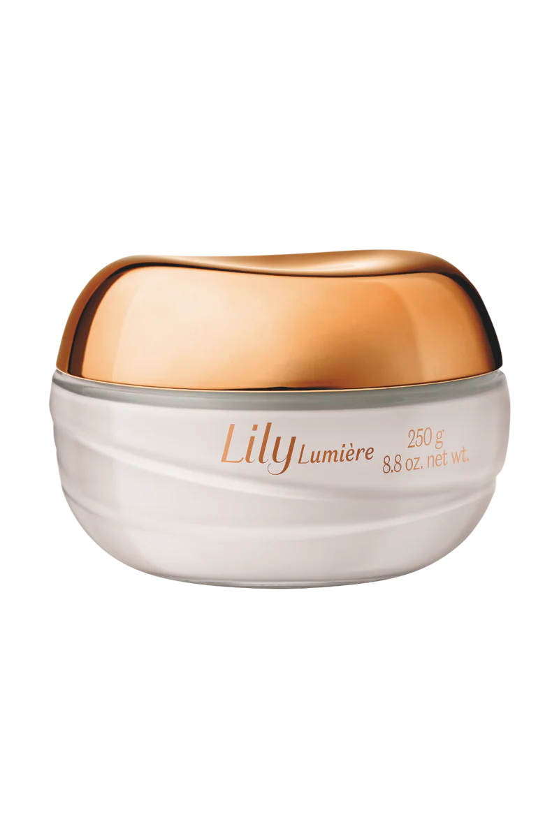 Crème hydratante satinée pour le corps Lily Lumière, 250 g