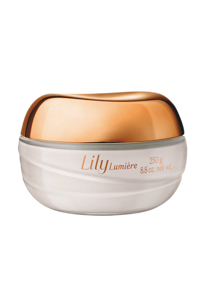 Crème hydratante satinée pour le corps Lily Lumière, 250 g