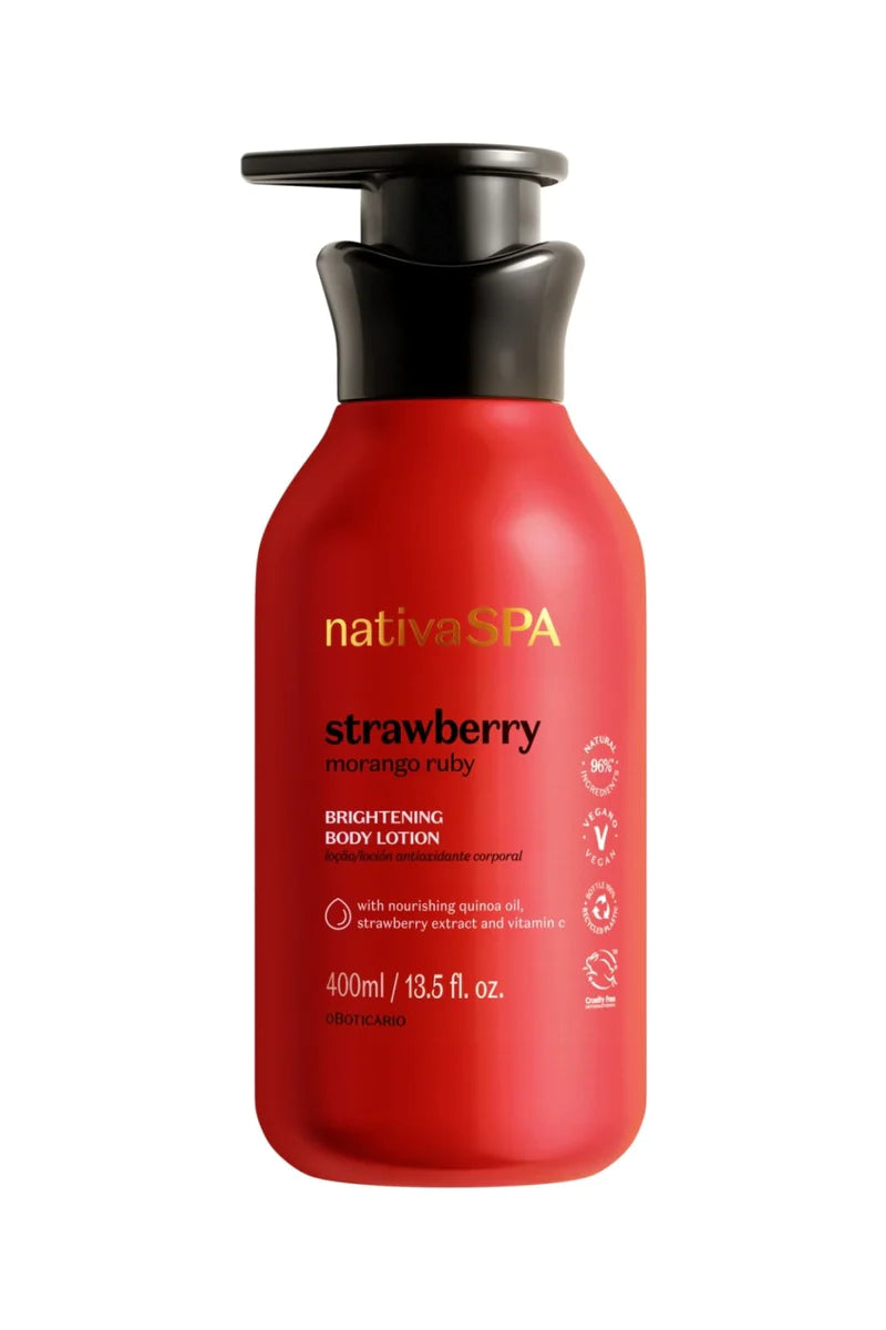 Boticário Nativa SPA Morango Ruby (Morango) 400ml - EDIÇÃO LIMITADA