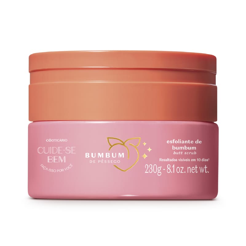 Cuide-se Bem Pessegura Esfoliante Bumbum, 230g