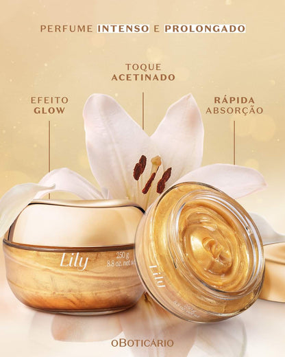 Geléia Iluminadora Corporal Lily Glow 250g