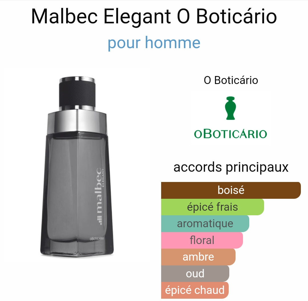 Kit Malbec Elegant Homme