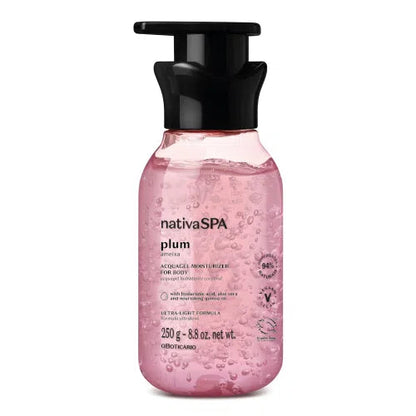 NSPA Loção Acquagel Hidratante Ameixa, 250g