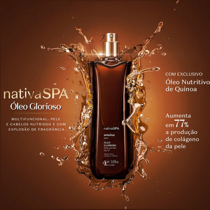 Mutifonction Glorieux Corps et Cheveux Nativa SPA Prune