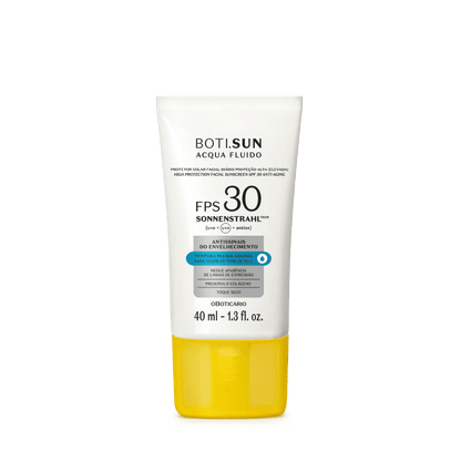 Boti Sun Acqua Fluide de protection solaire anti-âge pour le visage SPF 30, 40 ml