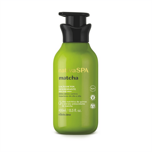 Nativa Spa Lotion Détox Corps Matcha 400 ml