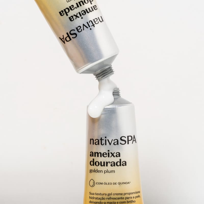 Nativa Spa Crème pour les mains Prune dorée, 75g.                         Code: 11998                                       De texture crème-gel, il procure une hydratation rafraîchissante, laissant les mains douces et avec un éclat naturel.