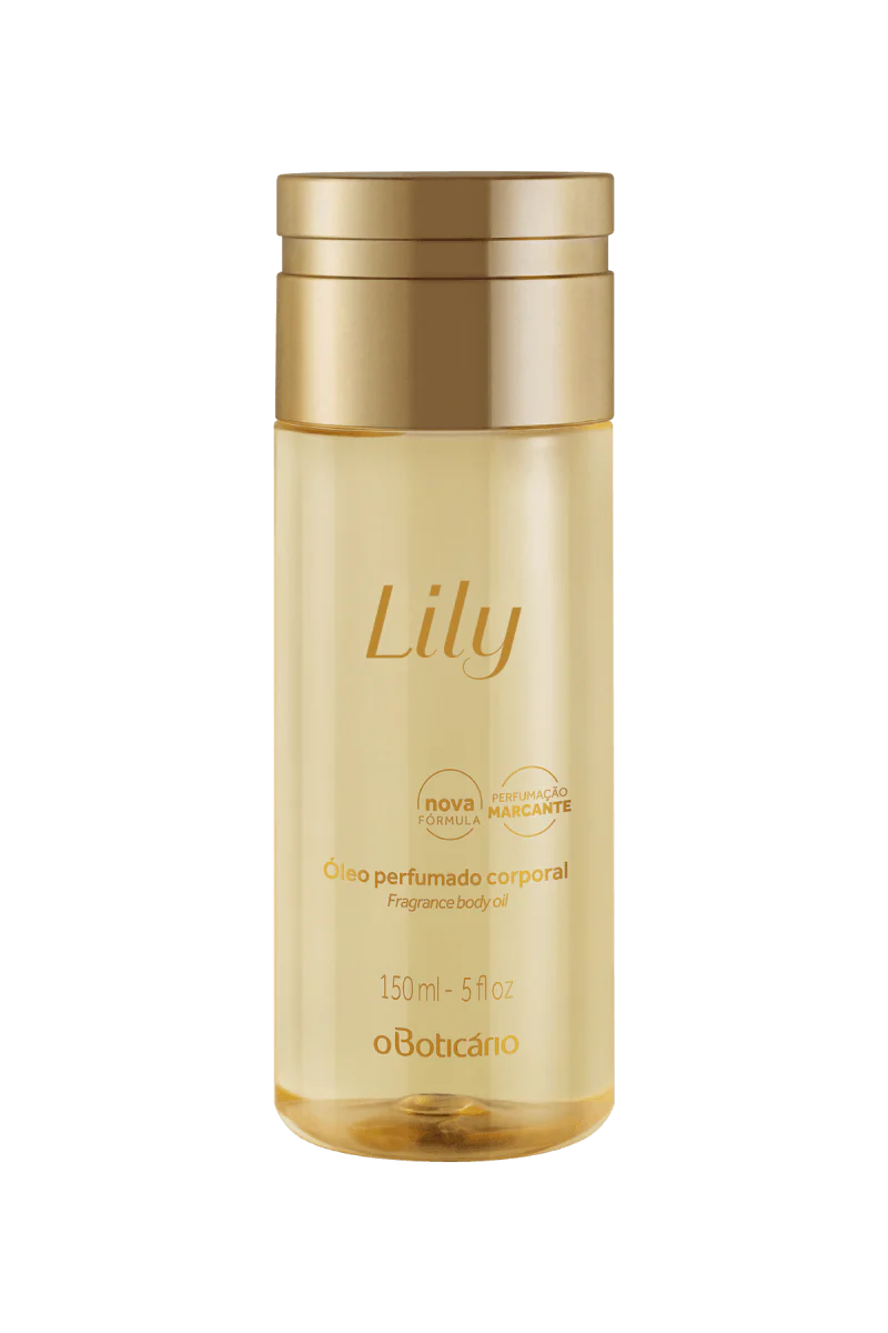 Óleo Desodorante Corporal Perfumado Lily 150ml