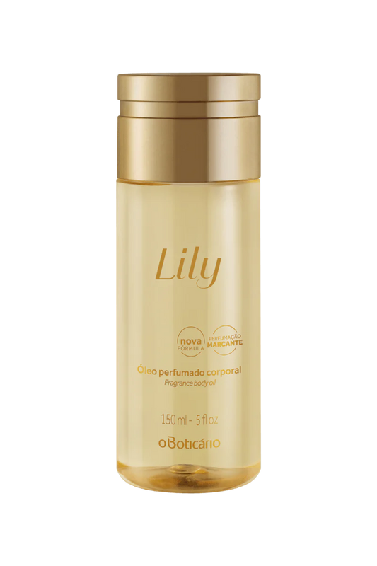 Óleo Desodorante Corporal Perfumado Lily 150ml