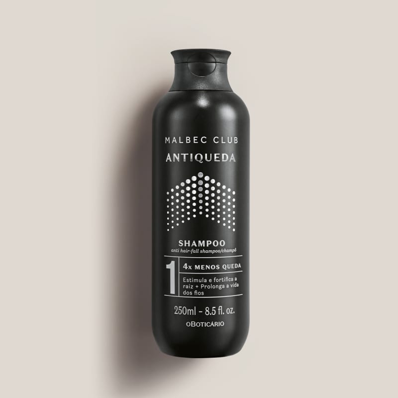 Malbec Club Shampoo Antiqueda 250ml 