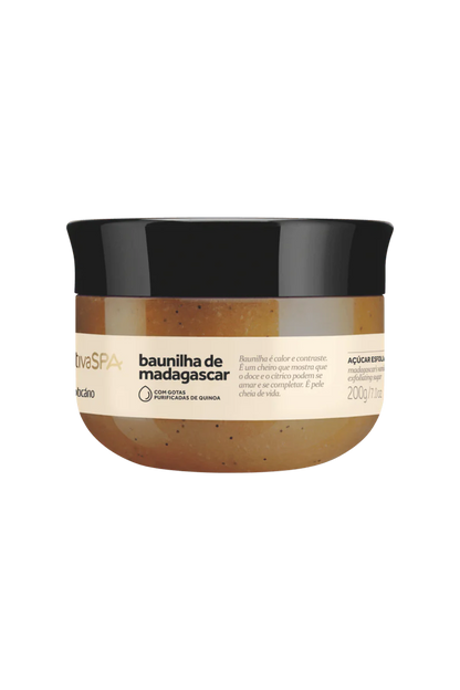 NativaSPA Esfoliante Corporal Calmante Baunilha De Madagascar 200g