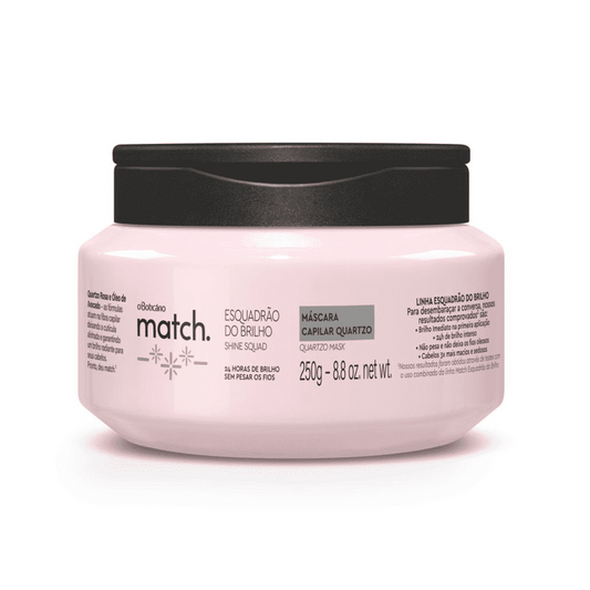 MATCH / Masque capillaire Esquadrão do Brilho, 250 g