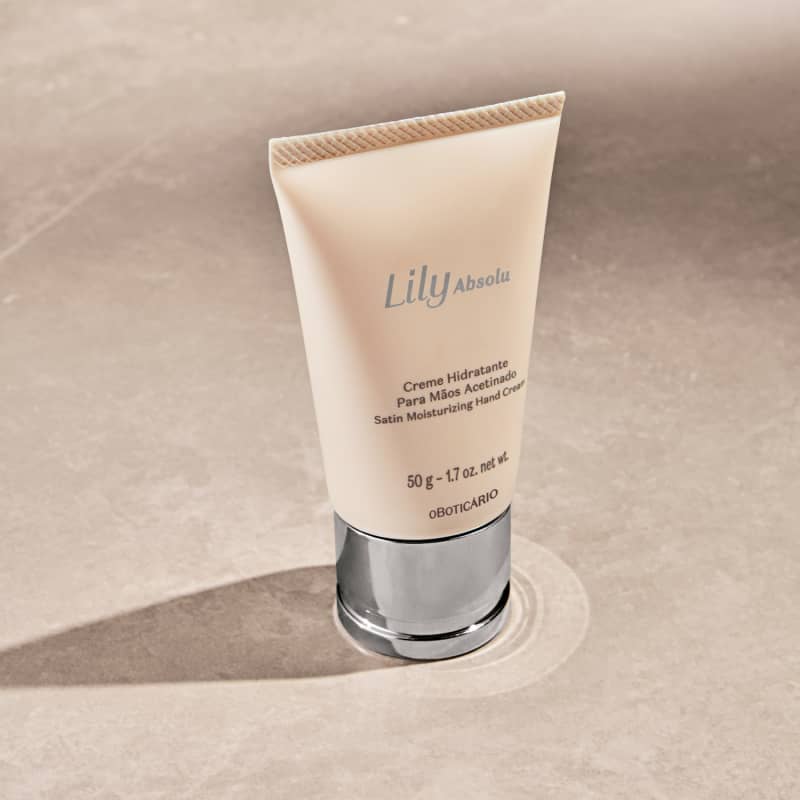 Crème Satinée Hydratant pour les mains Lily Absolu, 50 g