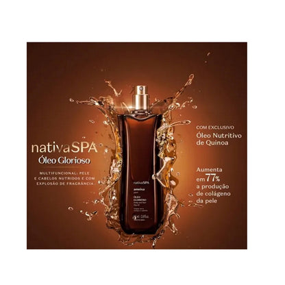 Huile Multifonction Glorieux Nativa SPA Prune Noire 85 ml