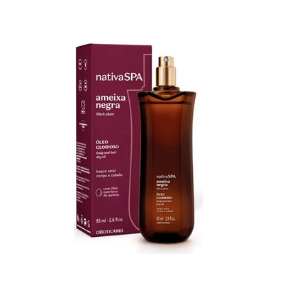 Huile Multifonction Glorieux Nativa SPA Prune Noire 85 ml